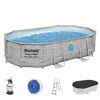 Bestway Power Steel Swim Vista Series II Pool mit Zubehör