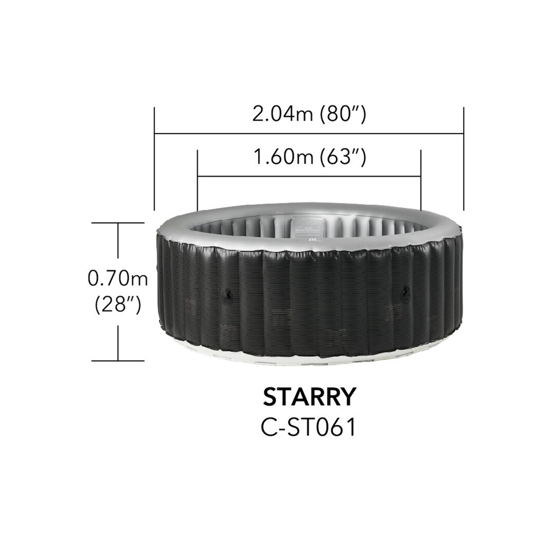 Aufblasbarer Whirlpool STARRY C-ST061