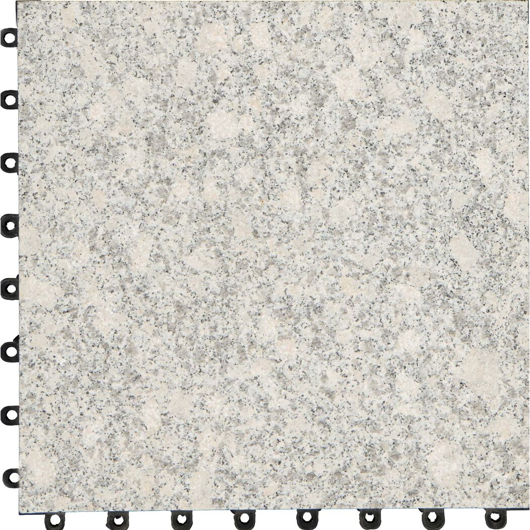 Graue Klickfliese Granit 30 x 30 cm
