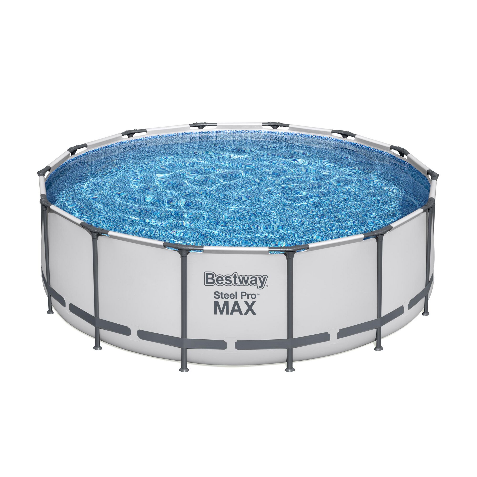 Bestway Steel Pro Max Pool gefüllt mit Wasser