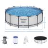 Bestway Steel Pro MAX Pool-Set mit Zubehör.