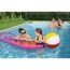 Familie im Power-Steel-Pool mit Luftmatratze und Ball