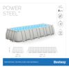 Bestway Power Steel Pool, rechteckig, mit Stahlrahmen.