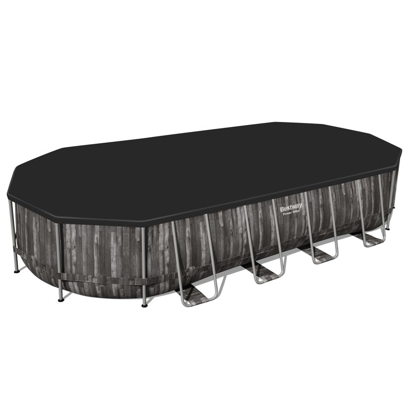 Bestway Power Steel Pool mit Abdeckung