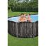 Familie im Power-Steel-Pool