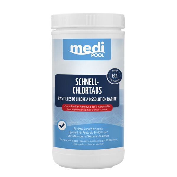 mediPOOL Schnell-Chlortabs 1 kg