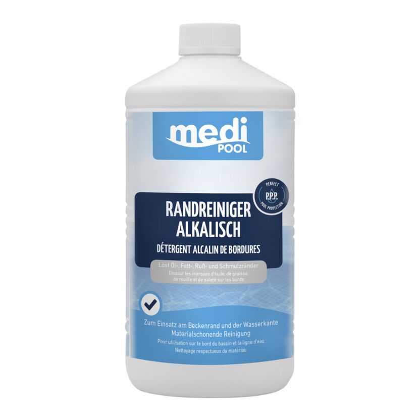 Medi Pool alkalischer Randreiniger, 1-Liter-Flasche
