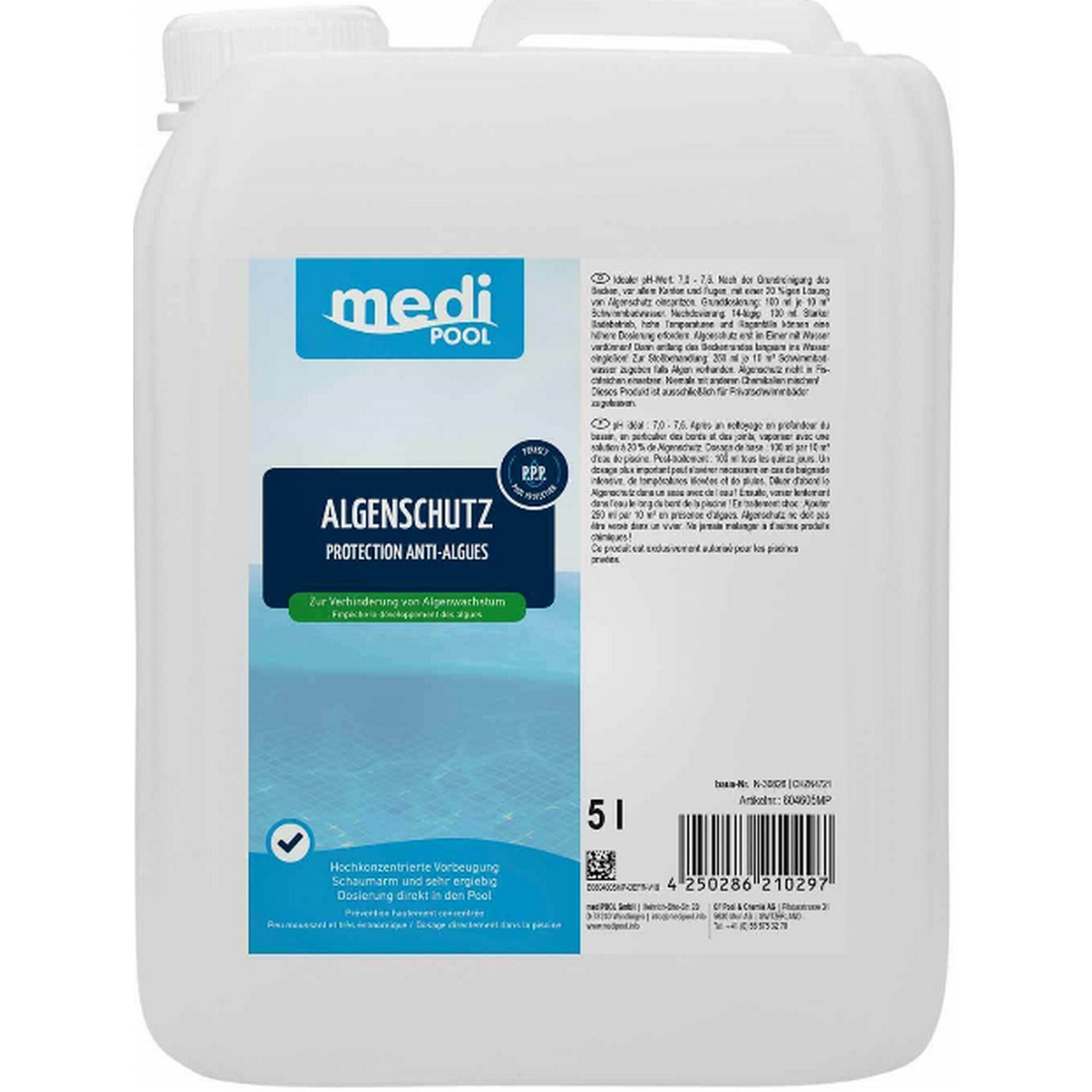 Medi Pool Algenschutz 5l