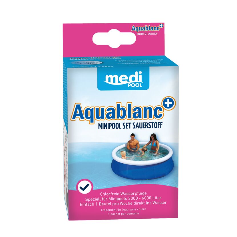 Aquablanc Minipool Set Sauerstoff für 3000-6000L
