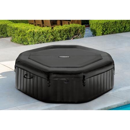 5. Bild von Whirlpool 'PureSpa™' Octagon Bubble Jet schwarz Ø 201 x 71 cm