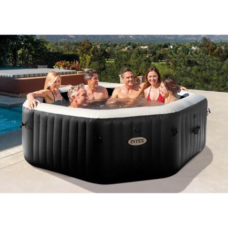 3. Bild von Whirlpool 'PureSpa™' Octagon Bubble Jet schwarz Ø 218 x 71 cm