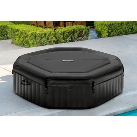 5. Bild von Whirlpool 'PureSpa™' Octagon Bubble Jet schwarz Ø 218 x 71 cm