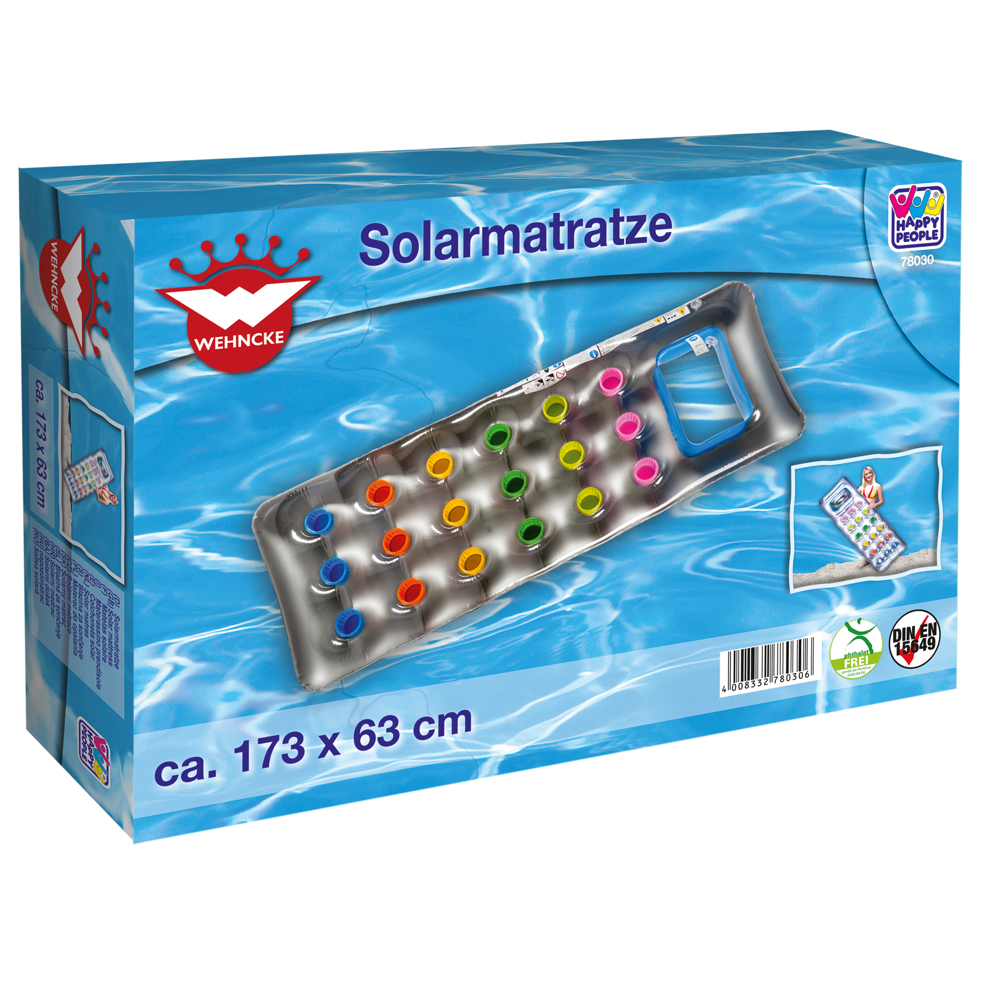 Luftmatratze 'Solar' 63 x 15 x 173 cm + product picture