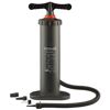 Schwarze Doppelhub-Kolbenluftpumpe mit verschiedenen Adaptern