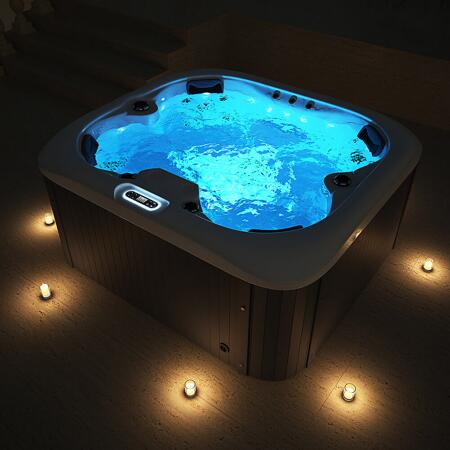 11. Bild von Whirlpool 'Sea Star Pure' anthrazit 180 x 160 x 79 cm