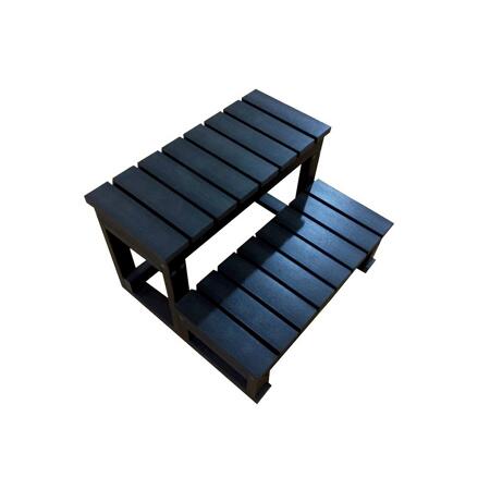 3. Bild von Whirlpool-Treppe anthrazit 62 x 54 x 40 cm