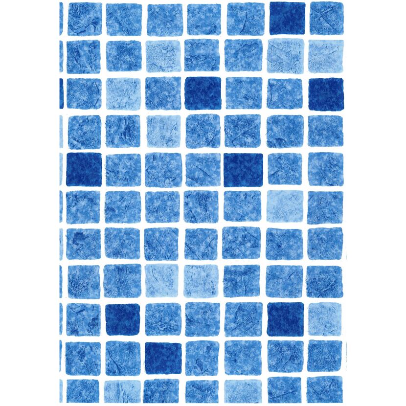Blaue Mosaikfliesen