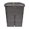 Graue Regentonne eckig 300 Liter