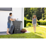 Regentonne 'Basic-Line' graphite grey 300 l mit Hahn