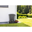 Regentonne 'Basic-Line' graphite grey 300 l mit Hahn