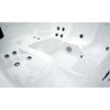 Whirlpool 'Domenico' silbern 216 x 216 x 92 cm