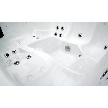 6. Bild von Whirlpool 'Domenico' silbern 216 x 216 x 92 cm