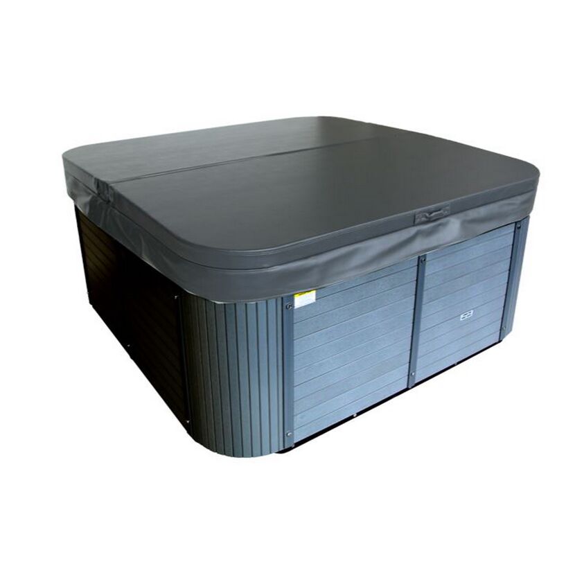 Whirlpool 'Domenico' silbern 216 x 216 x 92 cm