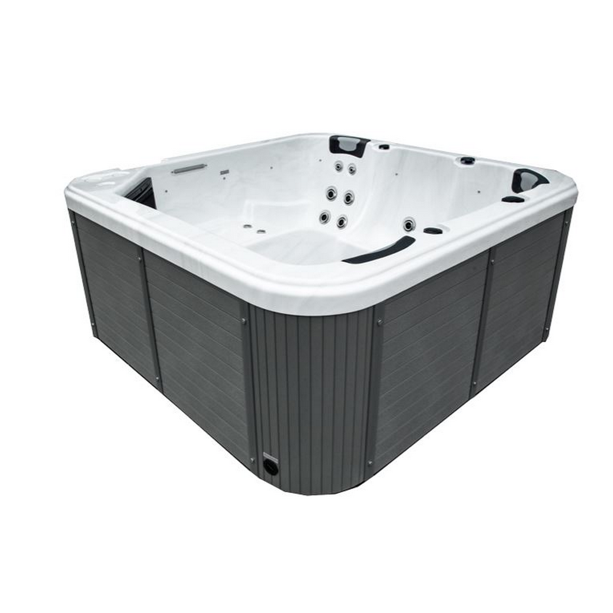 Whirlpool 'Domenico' silbern 216 x 216 x 92 cm + product picture