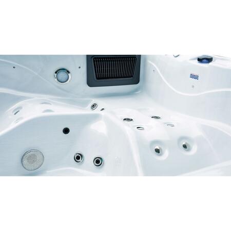 4. Bild von Whirlpool 'Correll Classic' silbern 200 x 200 x 82 cm, 1100 l, 30 Düsen