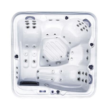 7. Bild von Whirlpool 'Correll Classic' silbern 200 x 200 x 82 cm, 1100 l, 30 Düsen