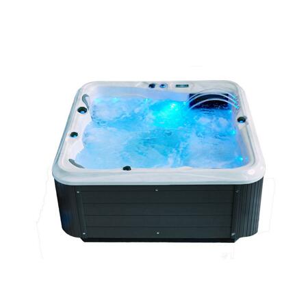 8. Bild von Whirlpool 'Correll Classic' silbern 200 x 200 x 82 cm, 1100 l, 30 Düsen