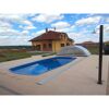 Einbaupool-Set 'Bare' Glasfaserkunststoff sand rock 7,5 x 3,5 x 1,5 m
