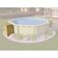 Technikbox natur 87 x 74 x 121 cm, für Massivholzpool