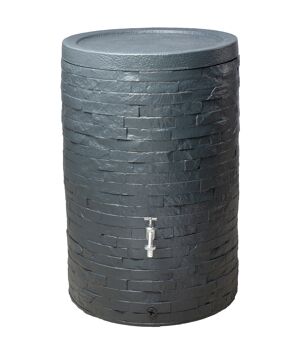 Regentonne 'Muro Classic-Line' graphite grey 420 l