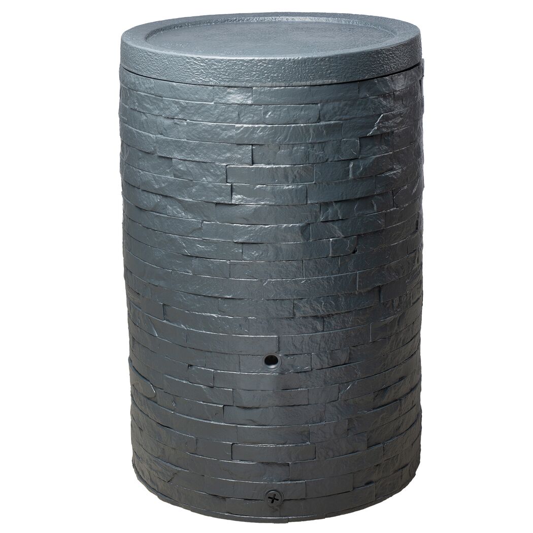 Regentonne 'Muro' graphite grey 420 l