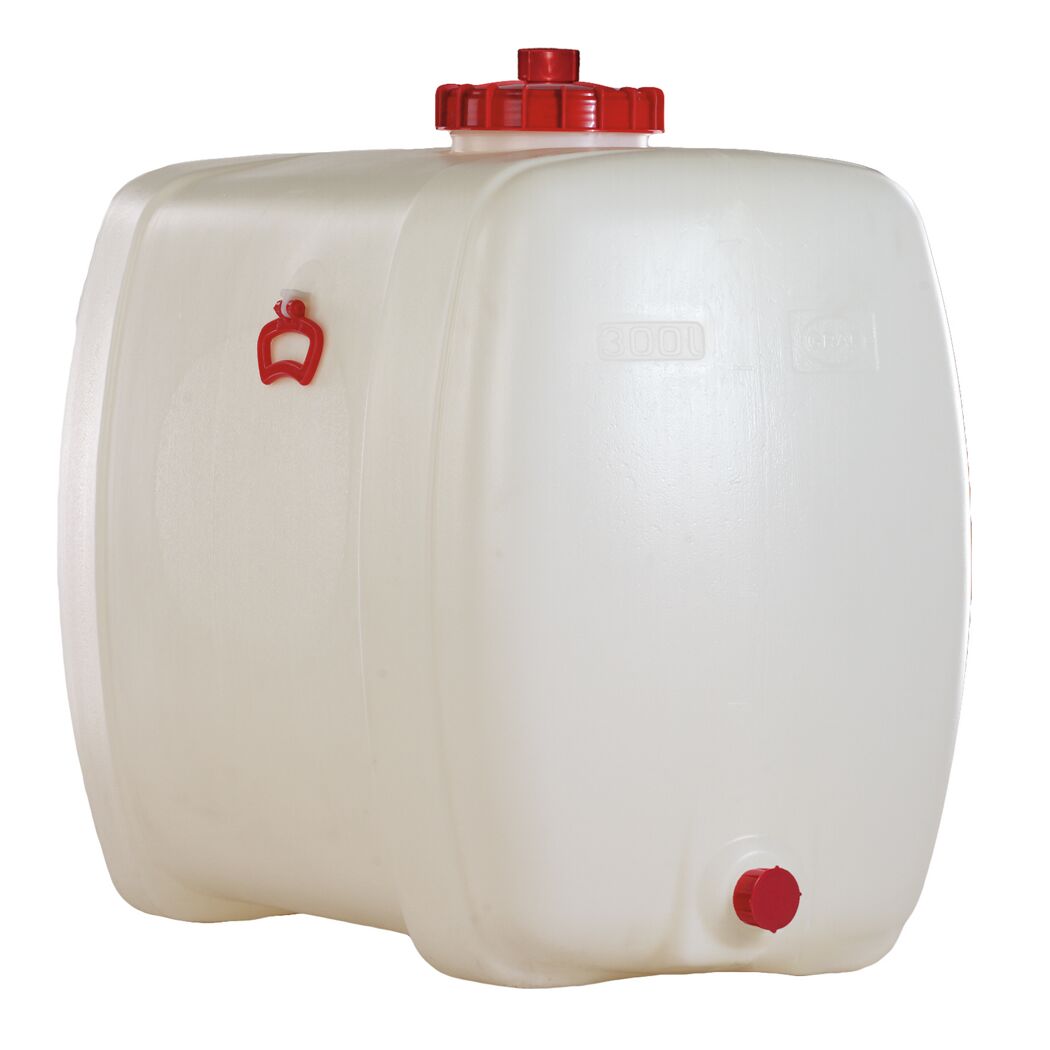 Universal-Fass weiß oval 300 l