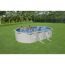 Stahlwandpool-Set 'Hydrium' Set 610 x 360 x 120 cm mit Sicherheitsleiter und Sandfilteranlage