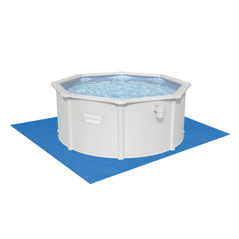 Bestway Stahlwandpool Hydrium mit blauer Poolfolie
