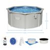 Bestway Stahlwandpool Hydrium mit Zubehör