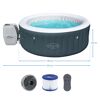 Aufblasbarer Whirlpool Lay-Z-Spa Bali mit Pumpe und Zubehör