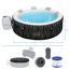 Aufblasbarer Whirlpool LAY-Z-SPA Hollywood mit Zubehör