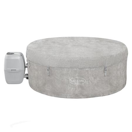 5. Bild von Whirlpool 'LAY-Z-SPA® ECO-Zurich AirJet™' grau Alabaster-Optik Ø 180 x 66 cm