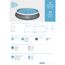 Bestway Fast Set Aufstellpool, grau, gefüllt