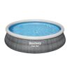Bestway Fast Set Aufstellpool mit Wasser gefüllt