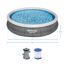 Bestway Fast Set Aufstellpool mit Filterpumpe