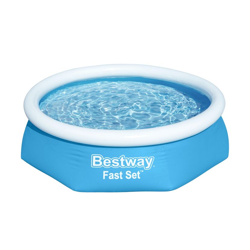 Bestway Fast Set Aufstellpool mit Wasser gefüllt