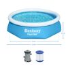 Bestway Fast Set Aufstellpool mit Filterpumpe