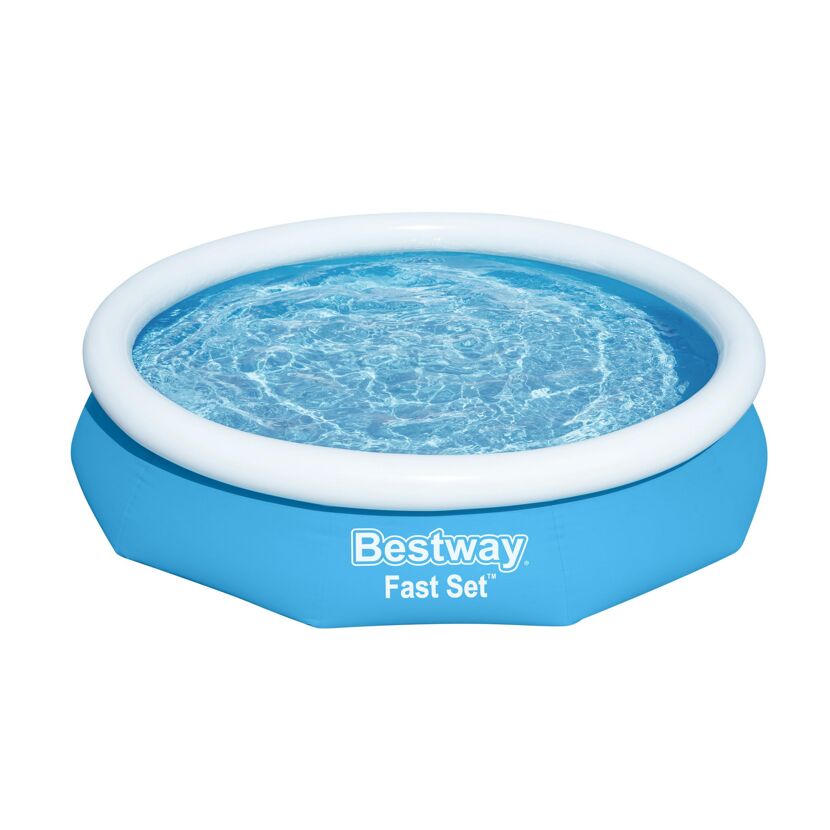 Bestway Fast Set Aufstellpool mit Wasser gefüllt
