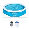 Bestway Fast Set Aufstellpool mit Filterpumpe