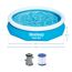 Bestway Fast Set Aufstellpool mit Filterpumpe